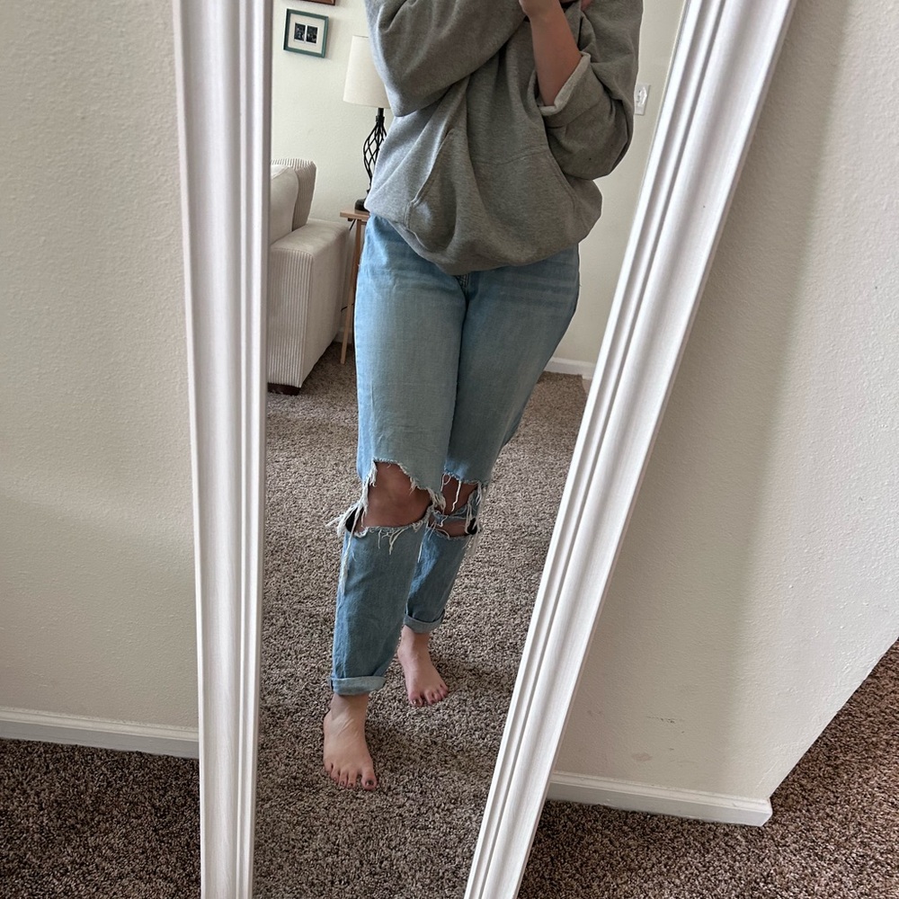 KanCan Ripped Lightwash Jeans 100% Cotton